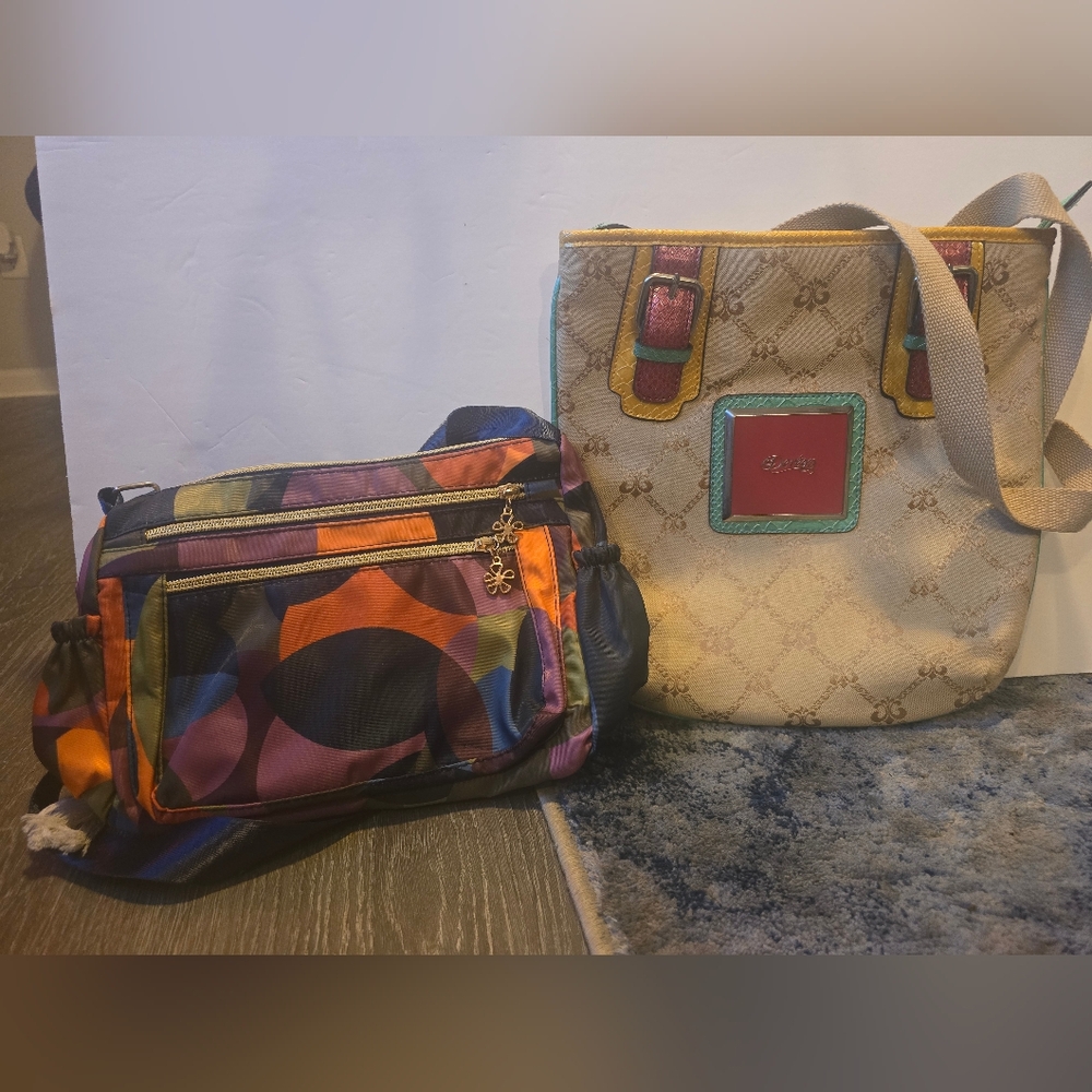 Colorful Women's Shoulder Bag Set